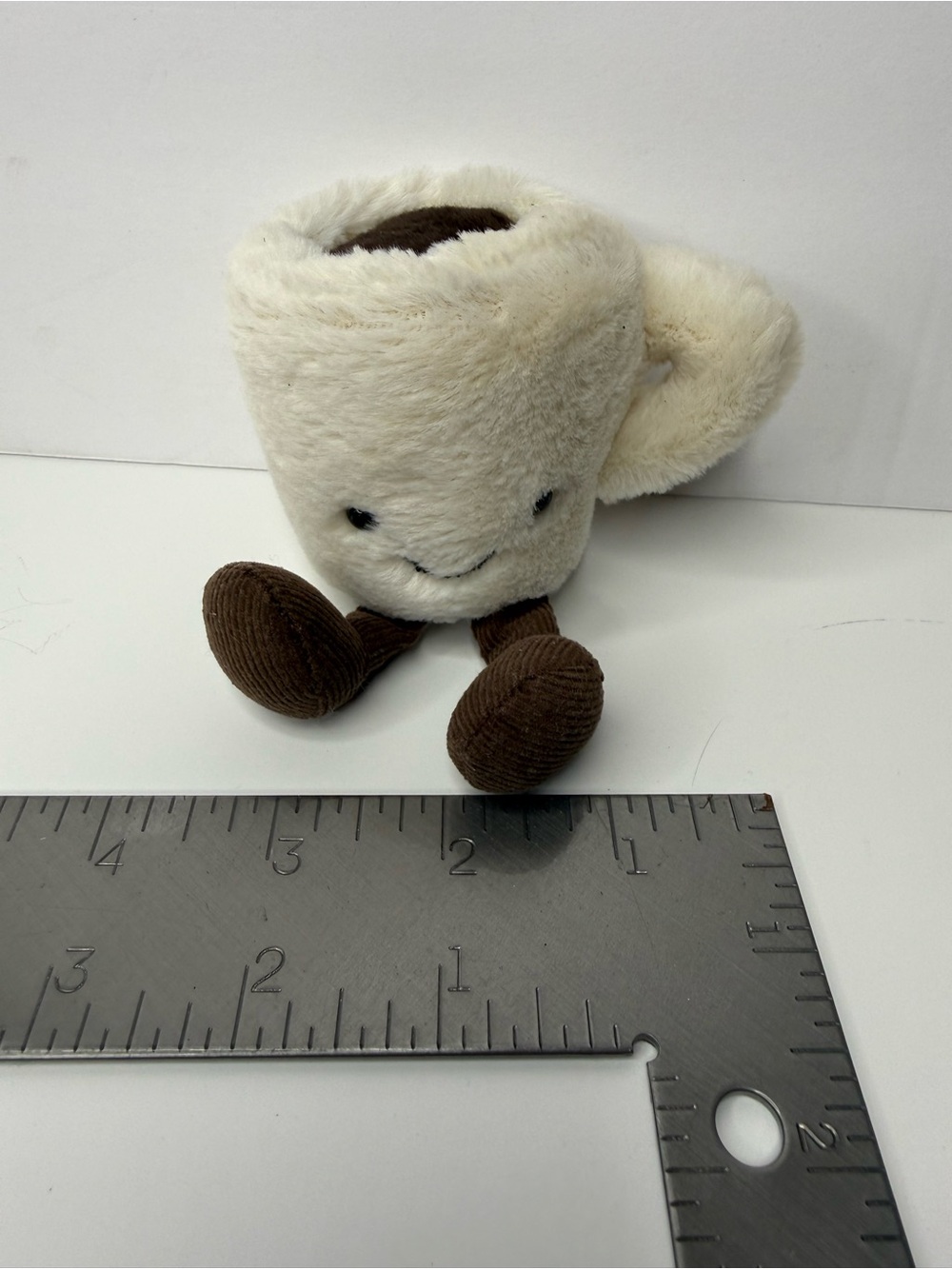 Jellycat Amusable Espresso Cup - Espresso Coffee Soft Plush Beanie Amusable Mini - Picture 9 of 9